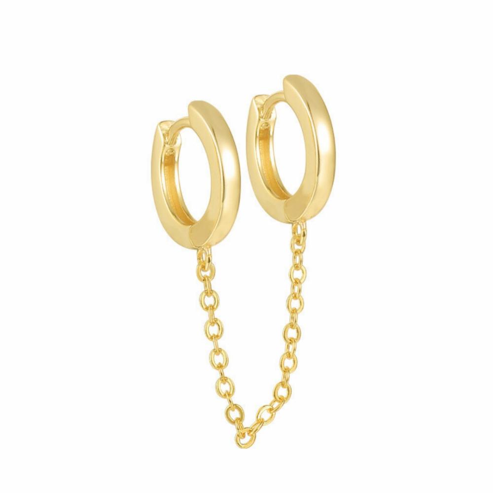 2X The Fun Earrings Earrings Gold