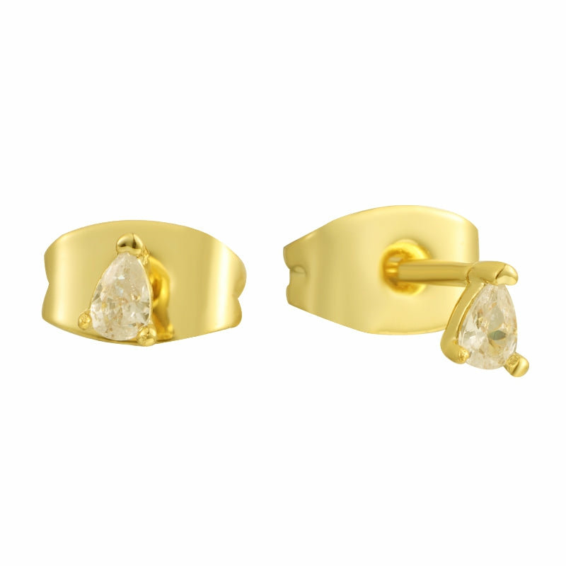 Aria Studs Earrings Gold