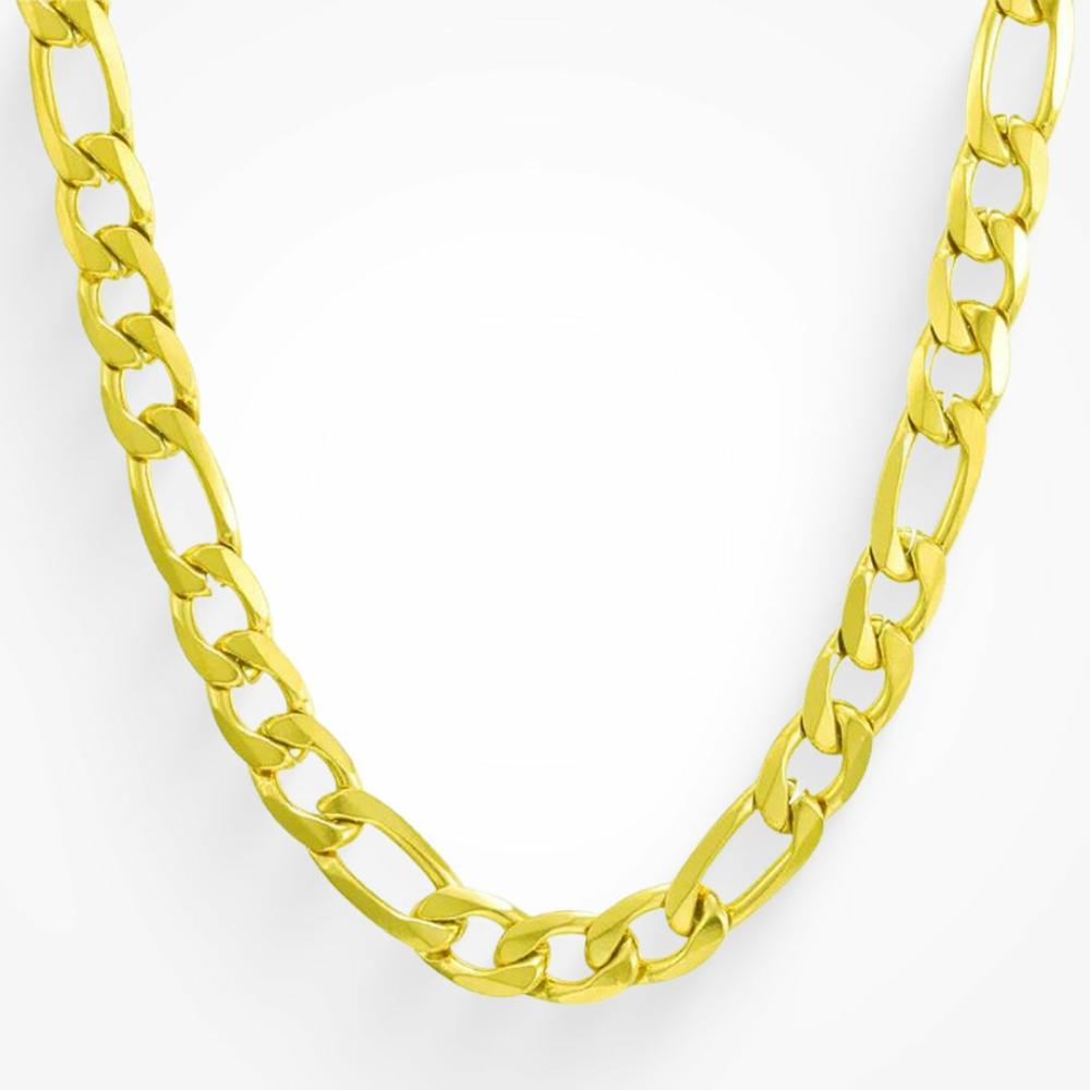 Figaro Chain Jewelry Gold