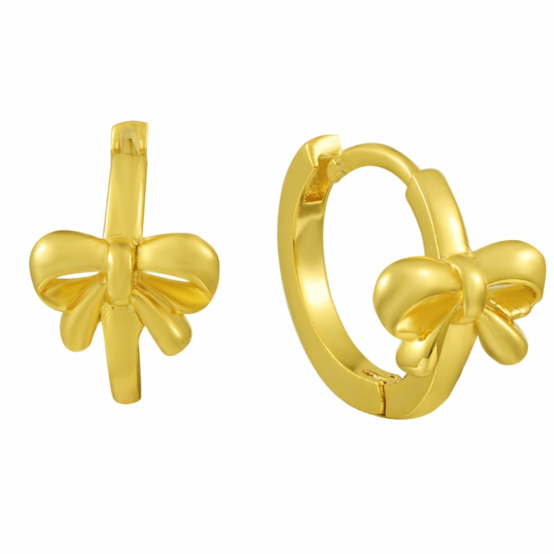 Graceful Earrings Earrings Gold