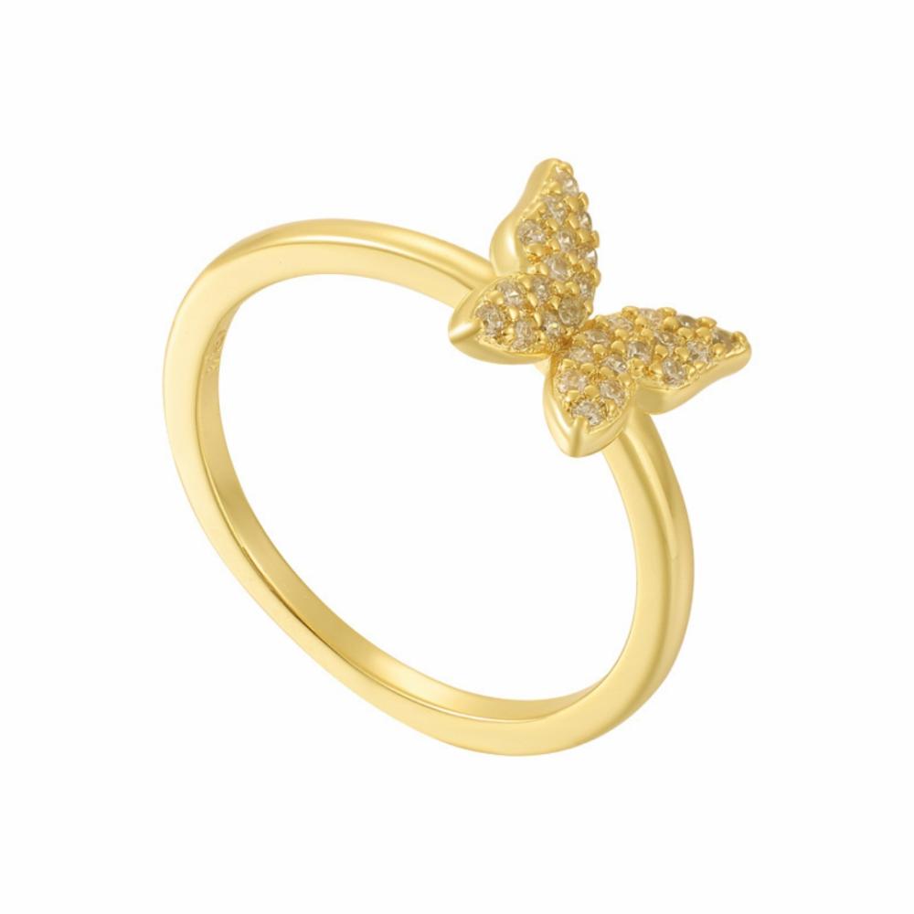 Grow Your Wings Ring Jewelry Gold