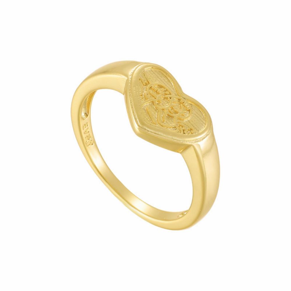 Heavenly Kiss Ring Jewelry Gold