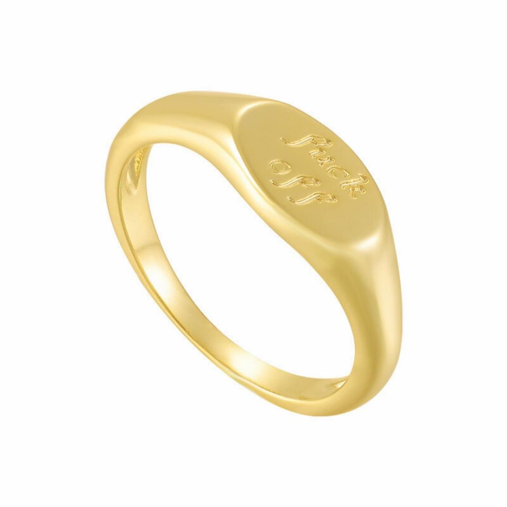 Leave Me Alone Ring Jewelry Gold