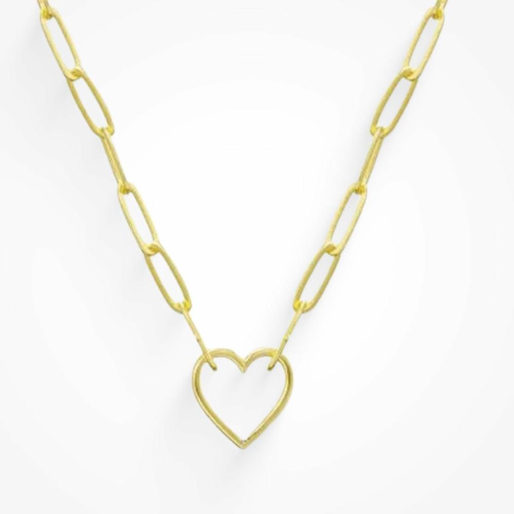 Link To My Heart Necklace Jewelry Gold