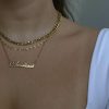 Milan Necklace Jewelry Gold