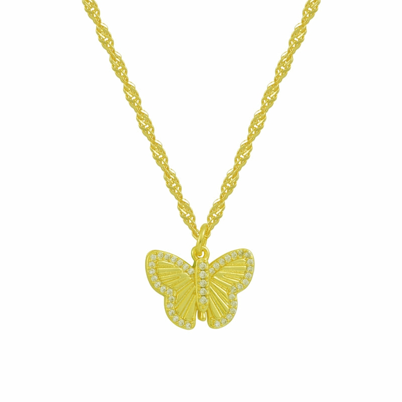 Monarch Necklace Jewelry Gold