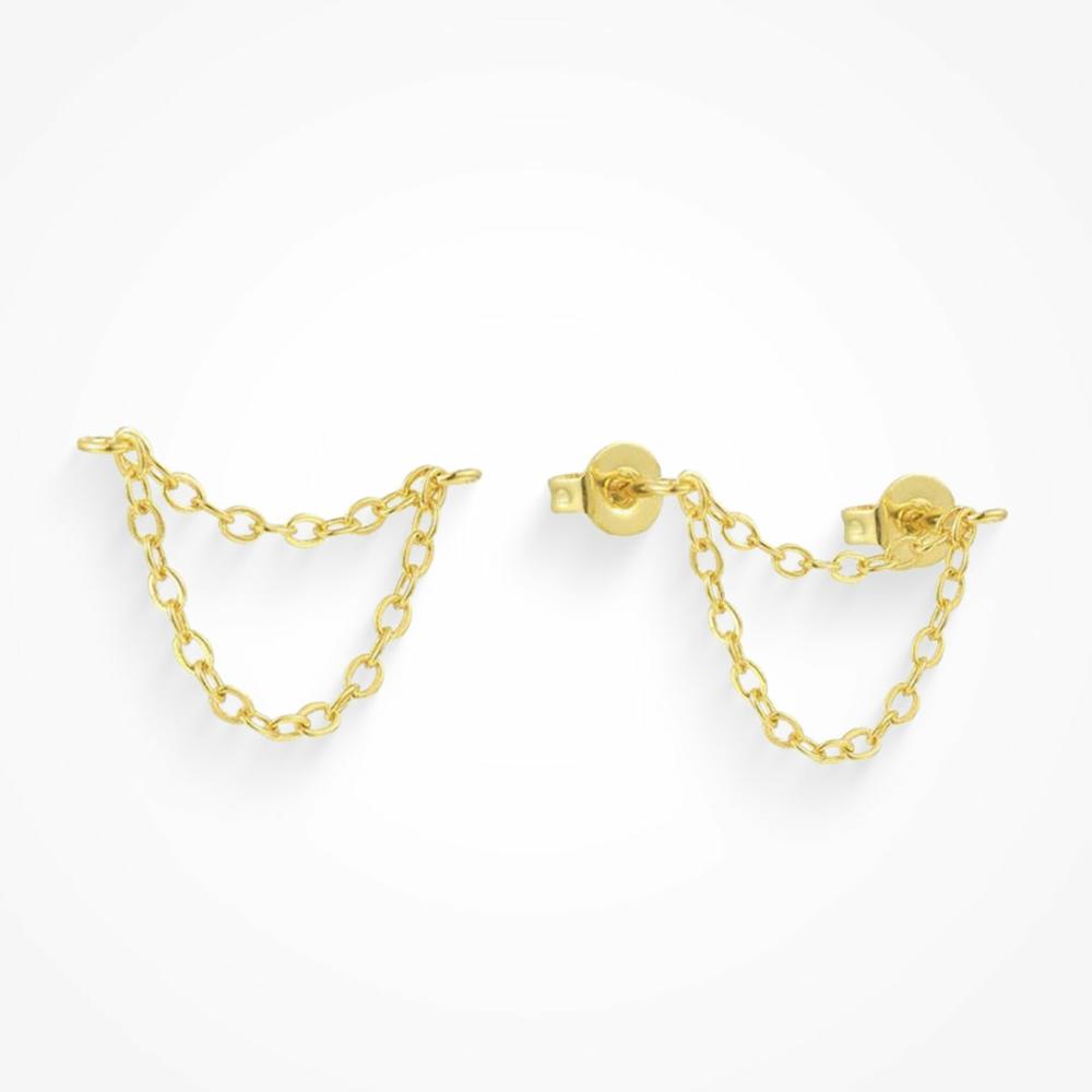 Off The Chain Earrings Earrings Gold