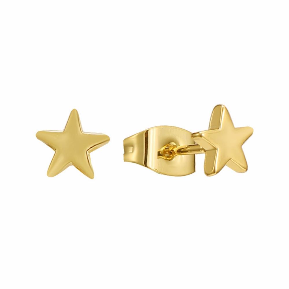 Reach For The Stars Earrings Earrings Gold