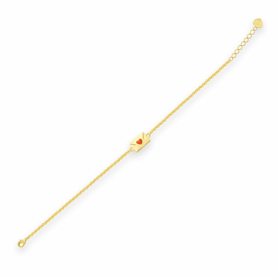 Sent With Love Bracelet Bracelets Gold