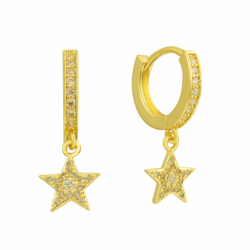 She’s A Star Earrings Earrings Gold