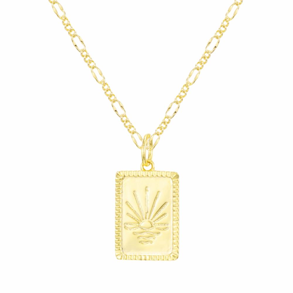 Soleil Necklace Jewelry Gold