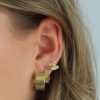 Teddy Bear Earrings Earrings Gold