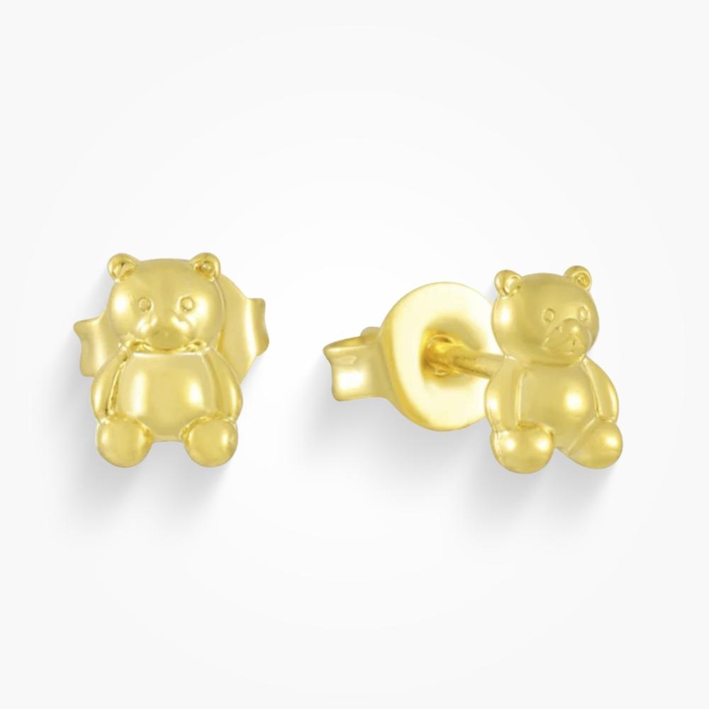 Teddy Earrings Earrings Gold