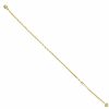 Tennis Club Anklet Anklets Gold