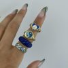 Turkish Eye Ring Jewelry Gold