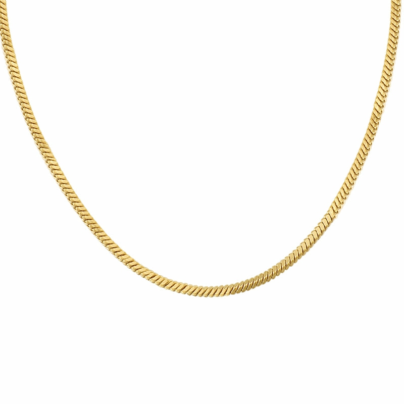 Viper Necklace Jewelry Gold