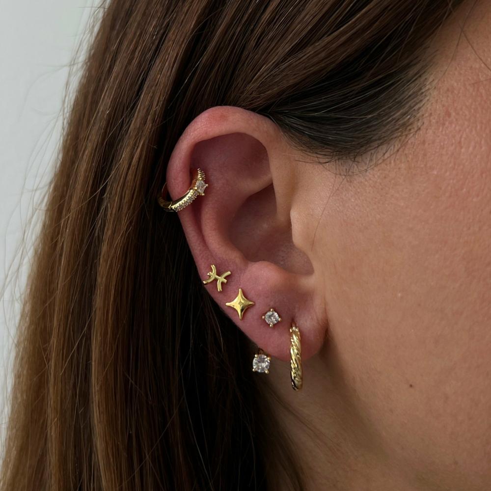 Celeste Earrings Earrings Gold