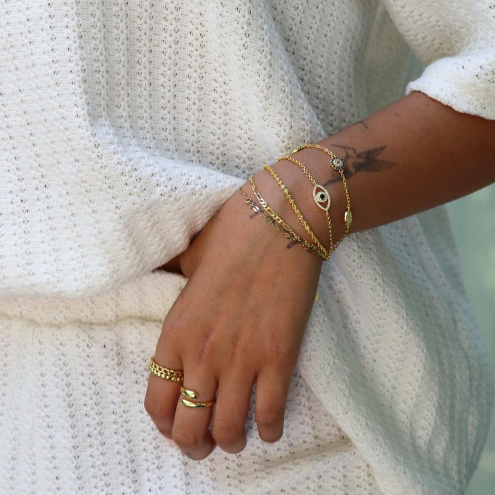 Eyes On You Bracelet Bracelets Gold